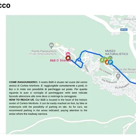 O' Stiavucco Alojamento de Acomodação e Pequeno-almoço Corleto Monforte